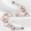 Silver Bracelet with Pearls on three strands "Luguana" (Mixed) Carousel 5