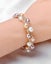 Silver Bracelet with Pearls on three strands "Luguana" (Mixed) Carousel 6