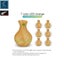 Hall Table Display LED Rainbow lamp Humidifiers *Over Stocked* Carousel 15