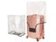 Full Clear PVC Suitcase Cover Luggage Protector Cover Suitable for 22in Suitcase Carousel 1
