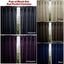 Pair of Block Out Coated Rod Pocket Curtains 120 x 213cm each Carousel 2
