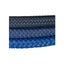 Mens Genuine Leather Unisex Bracelet 'twist weave' made in NZ Carousel 9