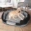 Waterproof Pet Dog Calming Bed Memory Foam Orthopaedic Removable Washable X Carousel 7