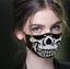 Reusable Face Mask Washable Skeleton Pattern Carousel 1