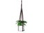 1Pc PU Leather Garden Plant Hanger Hanging Flower Pot Stand Home Decor Coffee Carousel 1