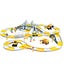 Construction Car Parts and Flexible Play Set to Create an Engineering for Kids Carousel 3