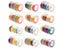 5Pcs 9mm For DYMO 3D Embossing Tape Plastic 3D Embossing Label Tape Printer Carousel 3