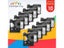 6/9/12mm Label For Dymo D1 Tape 45013 40913 43613 Black On White Compatible For Carousel 3