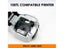 6/9/12mm Label For Dymo D1 Tape 45013 40913 43613 Black On White Compatible For Carousel 4