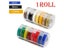 1Roll 6/9/12mm 3D Embossing PVC Label Tapes Compatible Dymo 1610 1880 12965 Carousel 3