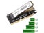 M.2 To PCIe X16 Adapter NVMe SSD Adaptor 2230-2280 Size Carousel 6