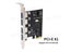4 Port USB 3.0 PCI-E Expansion Card PCI Express PCIe USB 3.0 HUB Adapter 4-Port Carousel 4