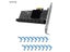 SATA PCIE 1X Adapter 16 Port SATA3.0 For Chia Mining Carousel 3