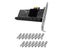 SATA PCIE 1X Adapter 16 Port SATA3.0 For Chia Mining Carousel 1
