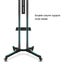 TV Bracket Stand Floor Stand 32"-65" 1.75m tall 90cm wide with wheels Carousel 3