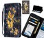Alcatel 3c Case Leather Wallet Case 3D Pattern Printed Carousel 1