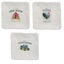 Lang Kitchen Dining Farmhouse Set of 3 Trinket Small Plates Carousel 1