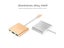 USB-C Extender Hub Thunderbolt 3 Adapter USB Type C Hub To HDMI-compatible 4K Carousel 5