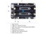 Tower Cooling Fan UPS V5 Plus Cover-ups With RTC For Raspberry Pi 4B/3B /3B Ice Carousel 5