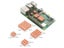 4PCS/set Metal Copper Heatsink Kit Cooler Heat Sink Passive Cooling Pad Carousel 1