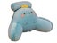 Backrest Reading Rest Pillow Neck Pillow Back Support Chair with Arms Blue Carousel 2