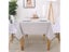 Rectangular Cotton Linen Tablecloth For Dining Table Solid Color Carousel 5