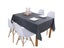 Rectangular Cotton Linen Tablecloth For Dining Table Solid Color Carousel 7