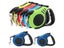 3/5m Durable Nylon Dog Cat Lead Extension Auto Retractable Lead Carousel 3