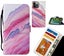 iPhone 13 Pro Max case leather wallet case printed ID Carousel 1