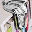 Melting Clock Table Melting Time Flow Desk Shelf Clock Carousel 8