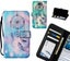 Galaxy Note 2 case leather wallet case printed ID Carousel 1