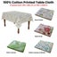 100% Cotton Printed Oblong Table Cloth Carousel 3