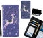 Samsung Galaxy A10 case 3 card leather wallet case printed ID Carousel 1