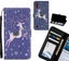 Samsung Galaxy A01 case 3 card leather wallet case printed ID Carousel 1