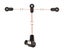 FM Antenna Dipole Antenna Indoor 75 Ohm with Female PLA Connector Carousel 9