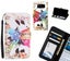 Galaxy S8 plus case 3 card leather wallet case printed ID Carousel 1