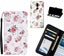 Nokia 7 plus case 3 card leather wallet case printed ID Carousel 1