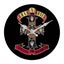 Clock French Country Retro Vintage Look Wall Guns N Roses 30cm Carousel 1