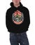 Five Finger Death Punch Hoodie Bomber Patch Logo Official Mens Black Pullover Carousel 1