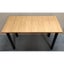 NZ made 1200x600 mm Prime Rimu MDF top with Black Hafele Legs Carousel 2