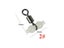 10Pcs/Lot Luminous Swivels Fishing Rolling Swivels Connector Sea Tackle Hook Carousel 1