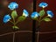 3Pcs Hydrangea Flower Solar Light LED Garden Solar Lamp Outdoor Lighting Carousel 3
