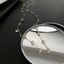 Necklace Cubic Zirconia Diamonds Simple Design Necklace Yellow Gold Plated Carousel 2