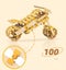 Wooden Building Blocks Balance Game Stacker Blocks 100pcs - Cool Colour Carousel 10