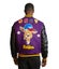 Top Gun GOAT Varsity Jacket Black Purple Carousel 1