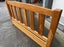 Beautiful Eastwest Designs solid rimu King headboard- FULLY RESTORED Carousel 2