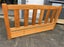 Beautiful Eastwest Designs solid rimu King headboard- FULLY RESTORED Carousel 1