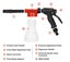 Foaming Spray Gun Garden Hose Attachment / 900ML Foam Cannon Carousel 8