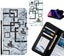 Sony Xperia Z5 Case Leather Wallet Case 3D Pattern Printed Carousel 1