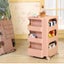 Art Trolley Kitchen Food Cart Organizer Replica Boby Trolley 2 Drawers Orange Carousel 4